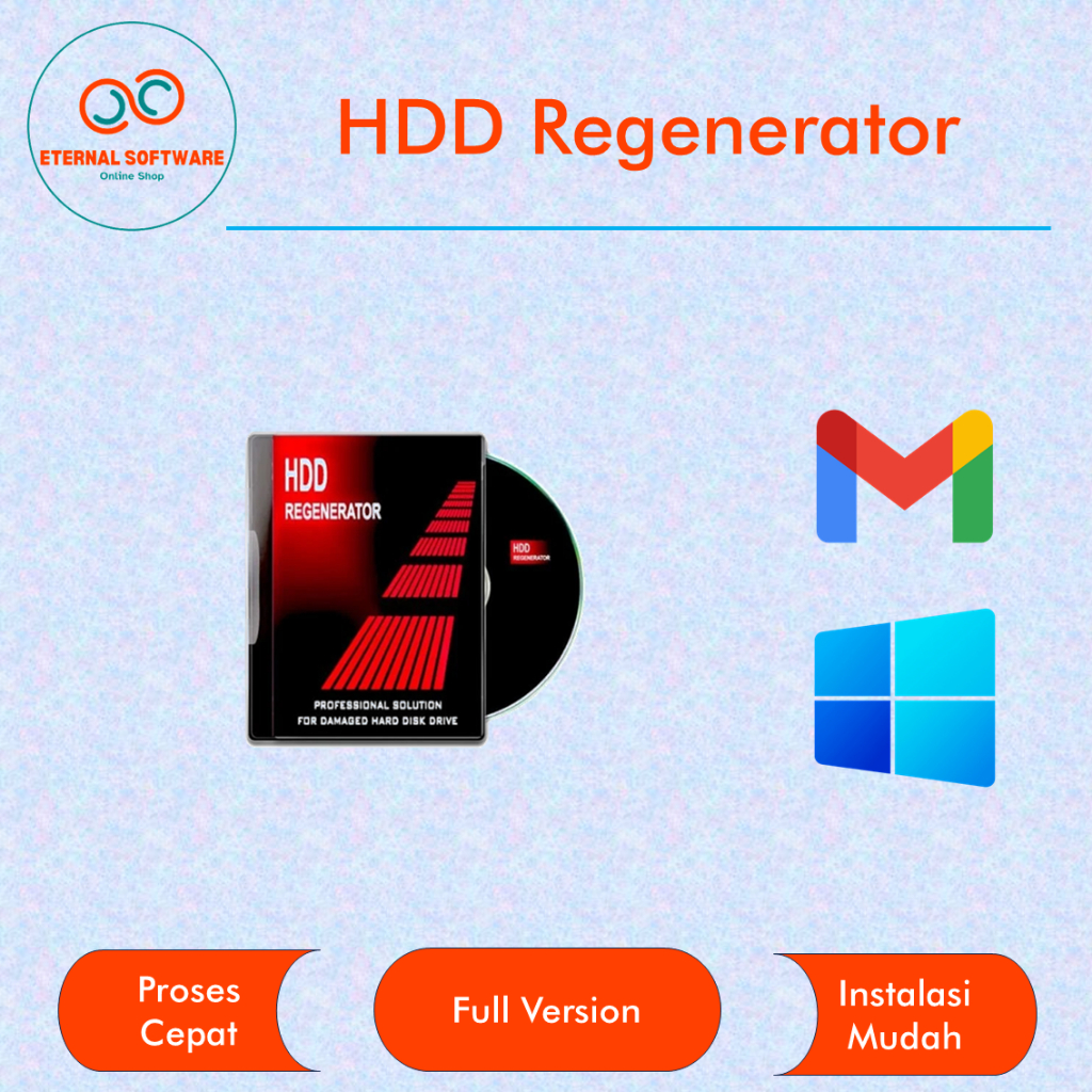 HDD Regenerator Full Version Software Repair Dan Restore HDD Full Lisensi Lifetime