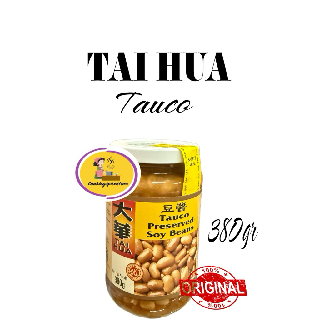 

Tauco Preserved Soy Beans Tai Hua 380 Gram