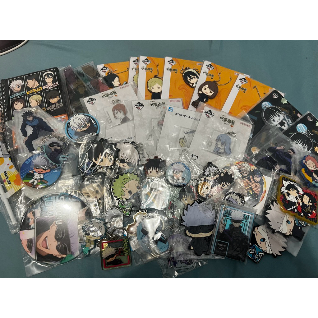 [JJK] READY OFFICIAL MERCH Anime Keychain Rubber Acrylic Standee Badge Pin Jujutsu Kaisen Nobara Yuj