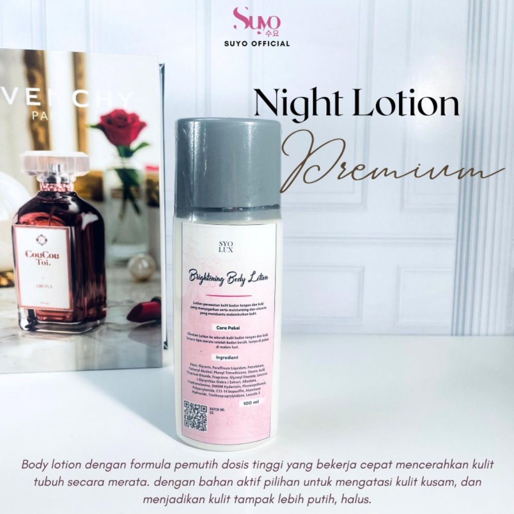 SUYO  - NIGHT LOTION PREMIUM