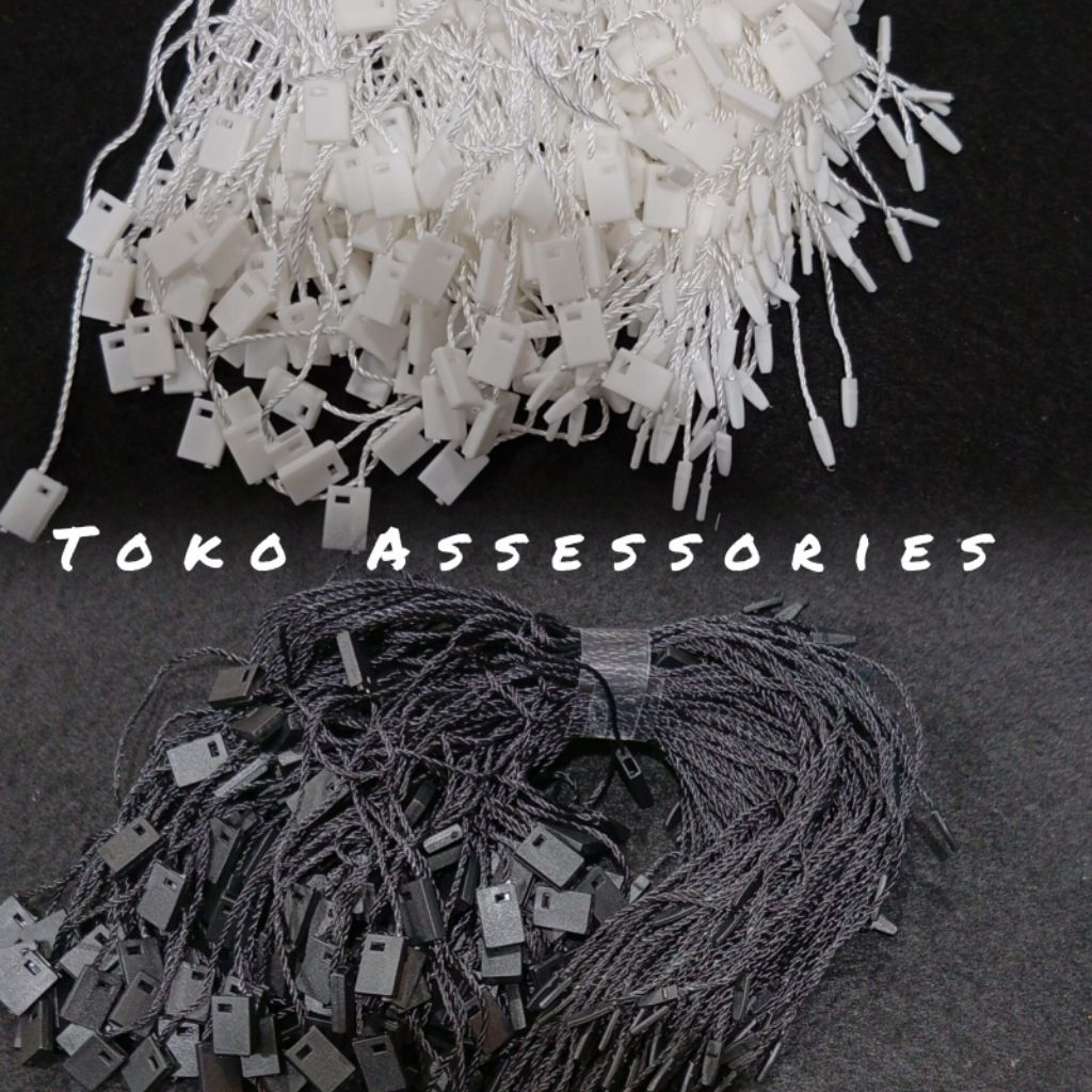 

Hangtag tali 18 cm | tali merk baju | tali Label | tali label baju