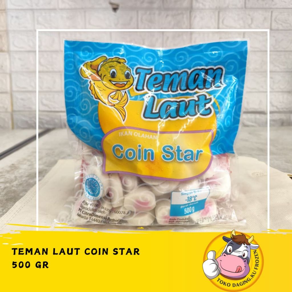 

Teman Laut - Coint Star 500GR Olahan Ikan Frozen