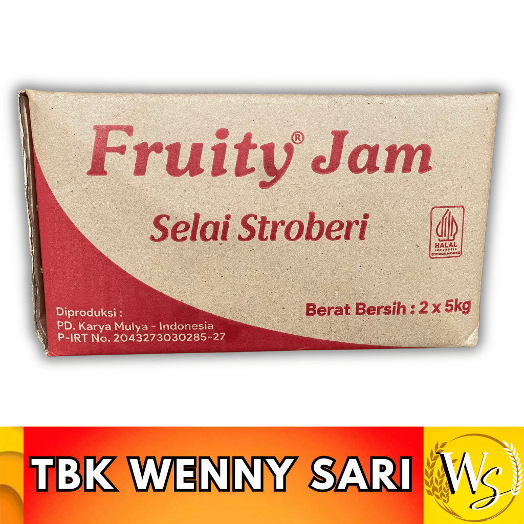 

SELAI STROBERI FRUITY JAM 5 KG