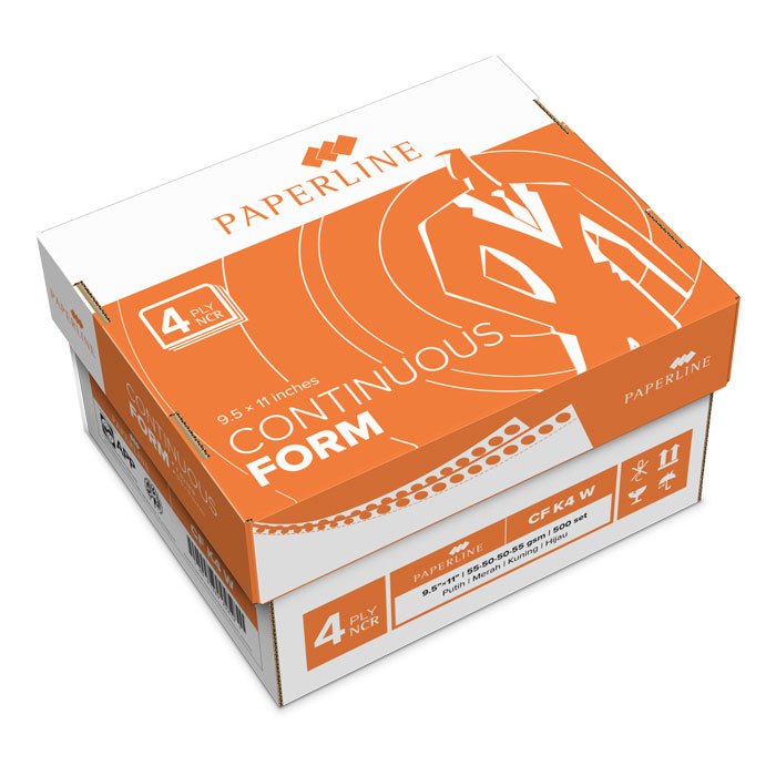 

CONTINOUS FORM 4 PLY / KERTAS 4 PLY / KERTAS KOMPUTER 4PLY /2 / CONT FORM 4 PLY bagi2 / 4PLY SIDU / 4prs