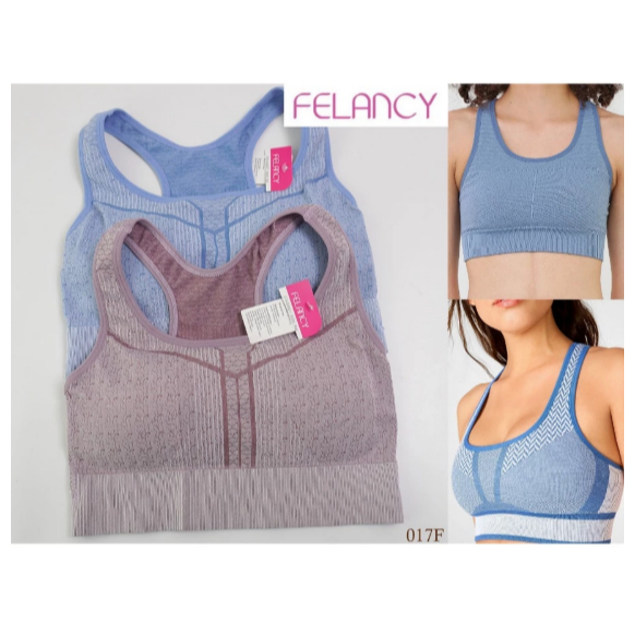 VEST / BRALETTE BRA OLAHRAGA / SENAM / OLAH RAGA FELANCY SPORT BRA 070-40017 017 SIZE M L XL FIT BRA