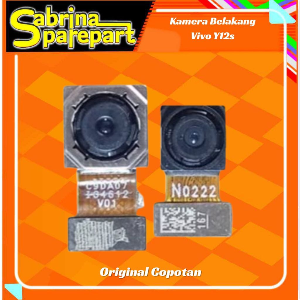 Kamera Belakang Vivo Y12s Second Copotan