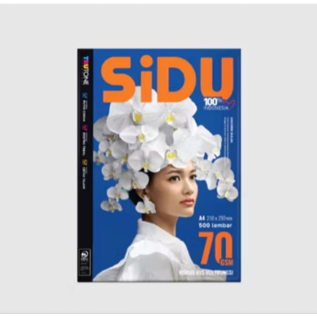 

KERTAS HVS SIDU A4 70 GR - SIDU KERTAS FOTOCOPY 70 GSM A4