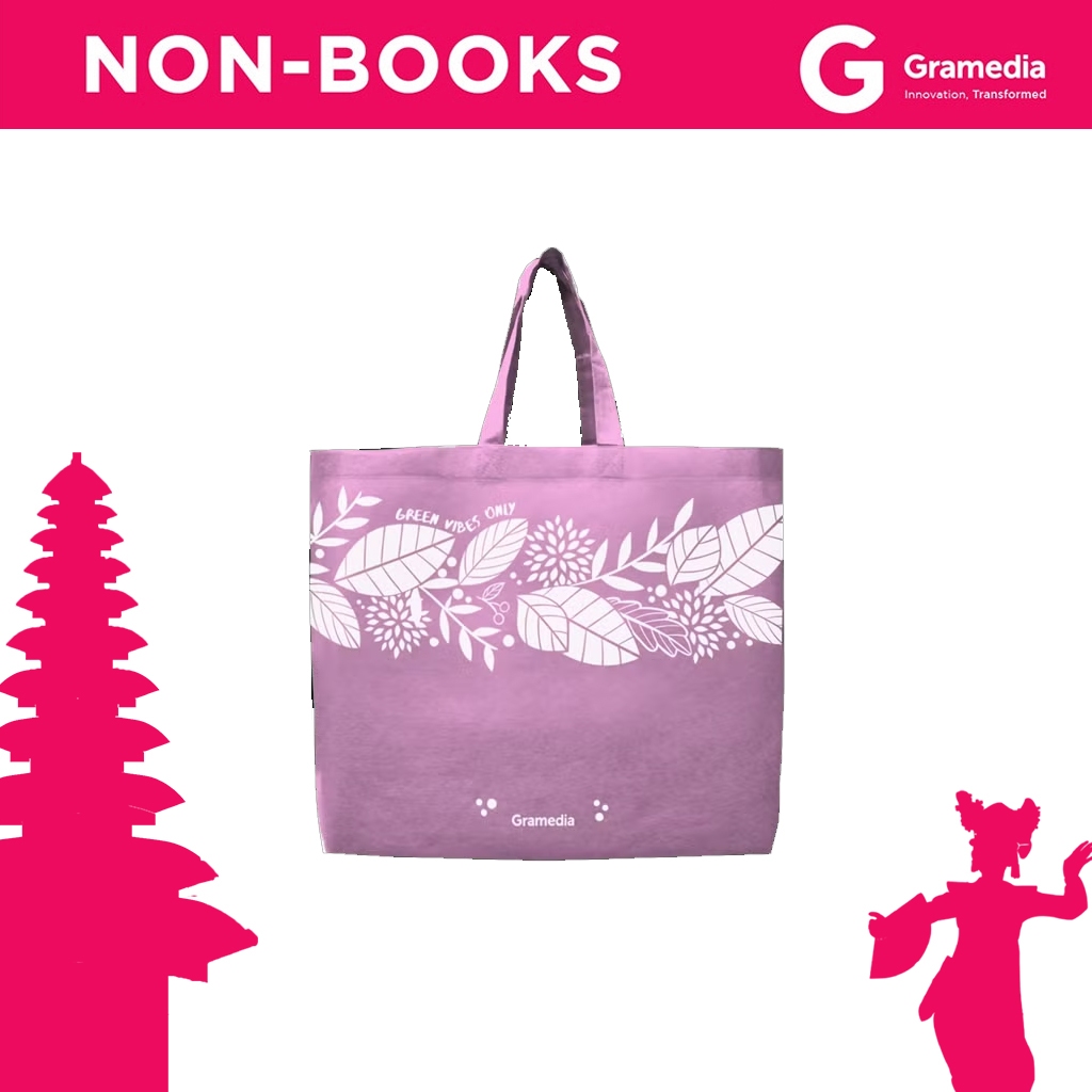 Gramedia Bali - GRAMEDIA TAS GO GREEN JUMBO 19