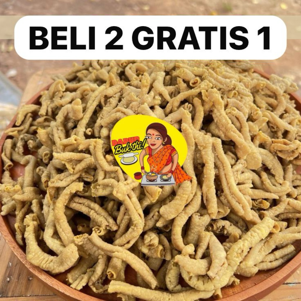 

BELI 2 GRATIS 1 Promo Bundling PROMO!!! PAKET 100g USUS AYAM CRISPY ORIGINAL