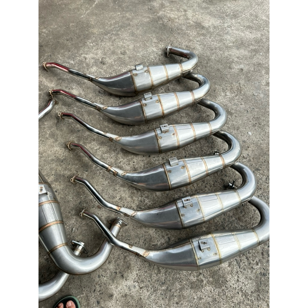 PERUT / LAMBUNG KNALPOT AITECH STAINLESS NINJA R & RR UNIVERSAL