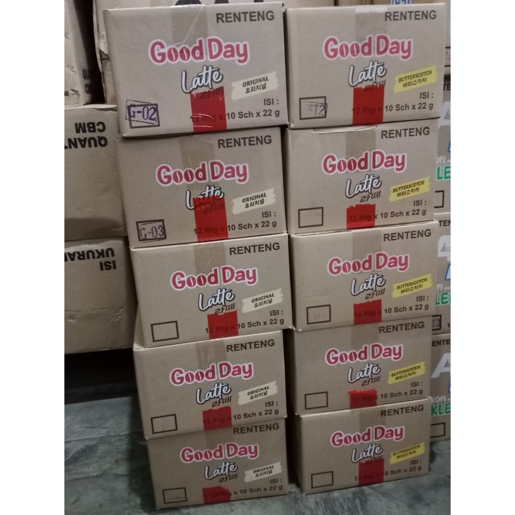 

GOODDAY LATTE 1KARTON BUTTERSCOTCH
