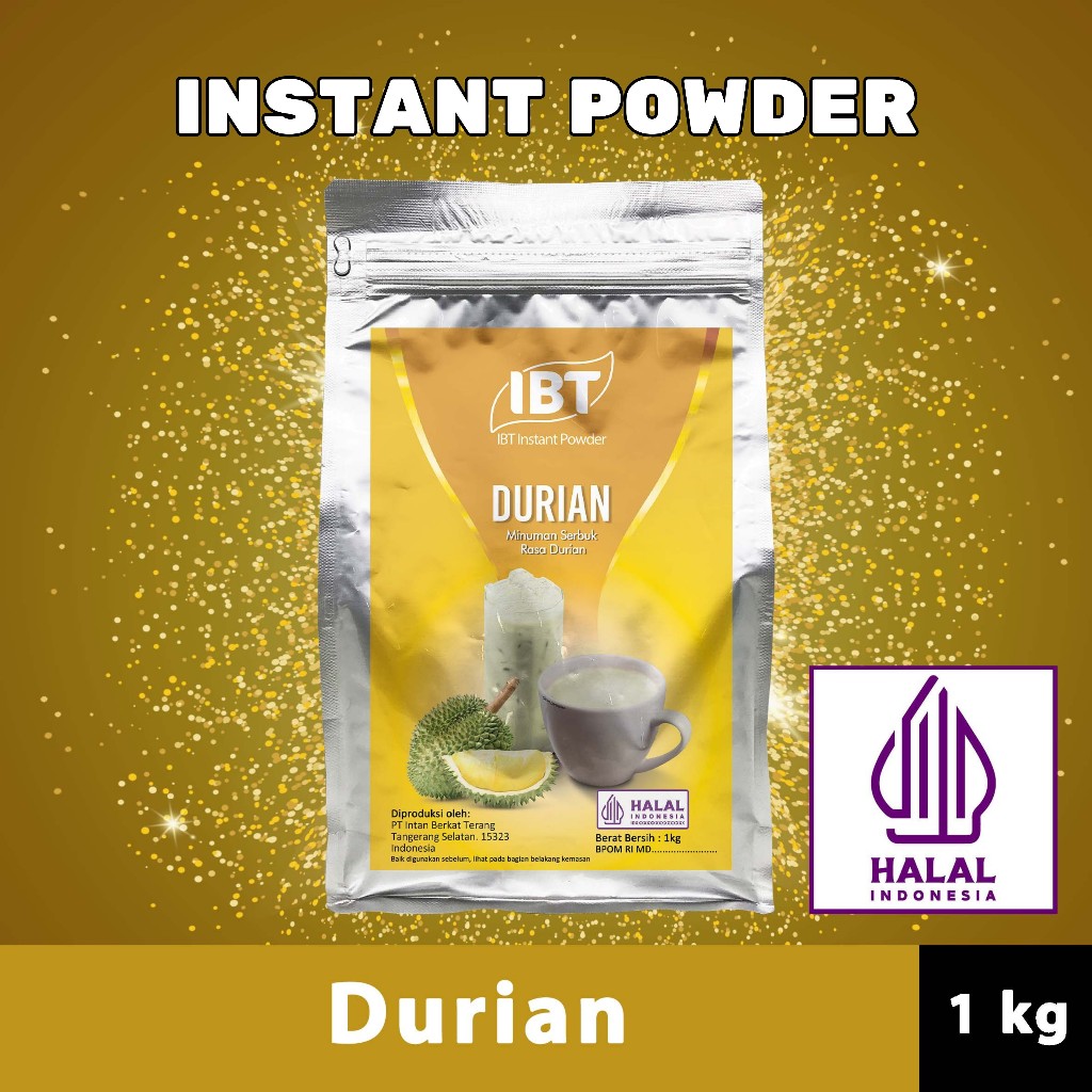

Bahan Minuman Bubuk Rasa Durian Instant IBT Drink Powder
