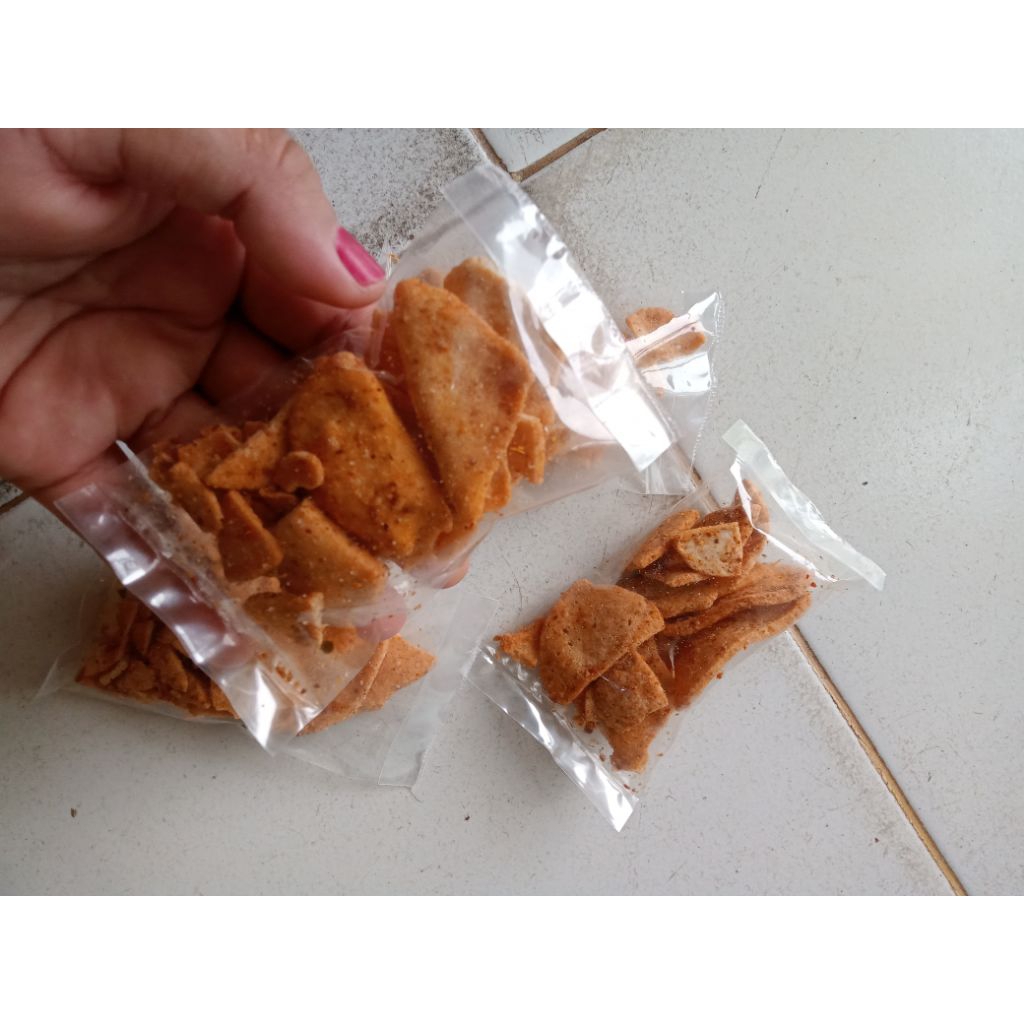 

Basreng Pedas Daun Jeruk Jaminan Kriuk dan Enak banget