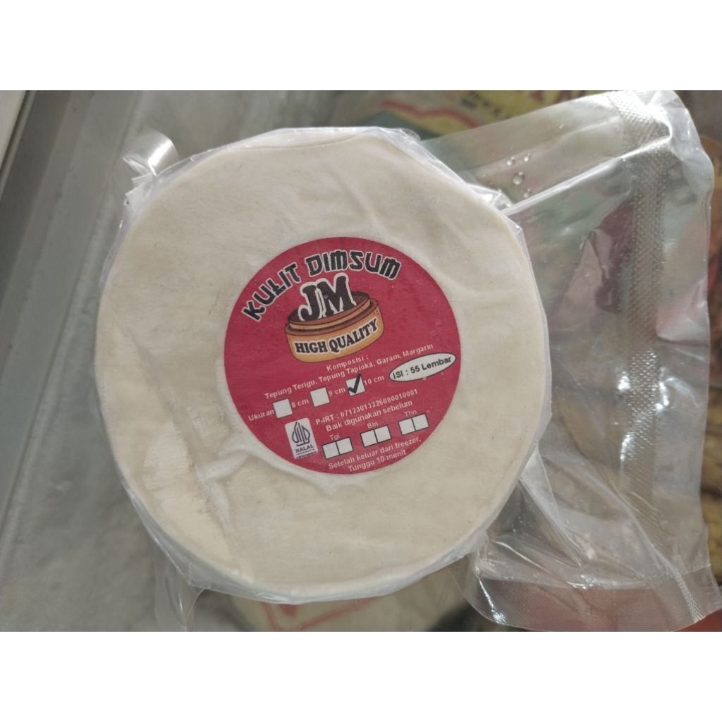 

Kulit Dimsum Diameter 10 cm