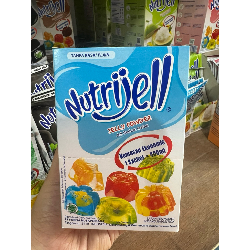 

NUTRIJELL JELLY 10 GR PER BOX ISI 12