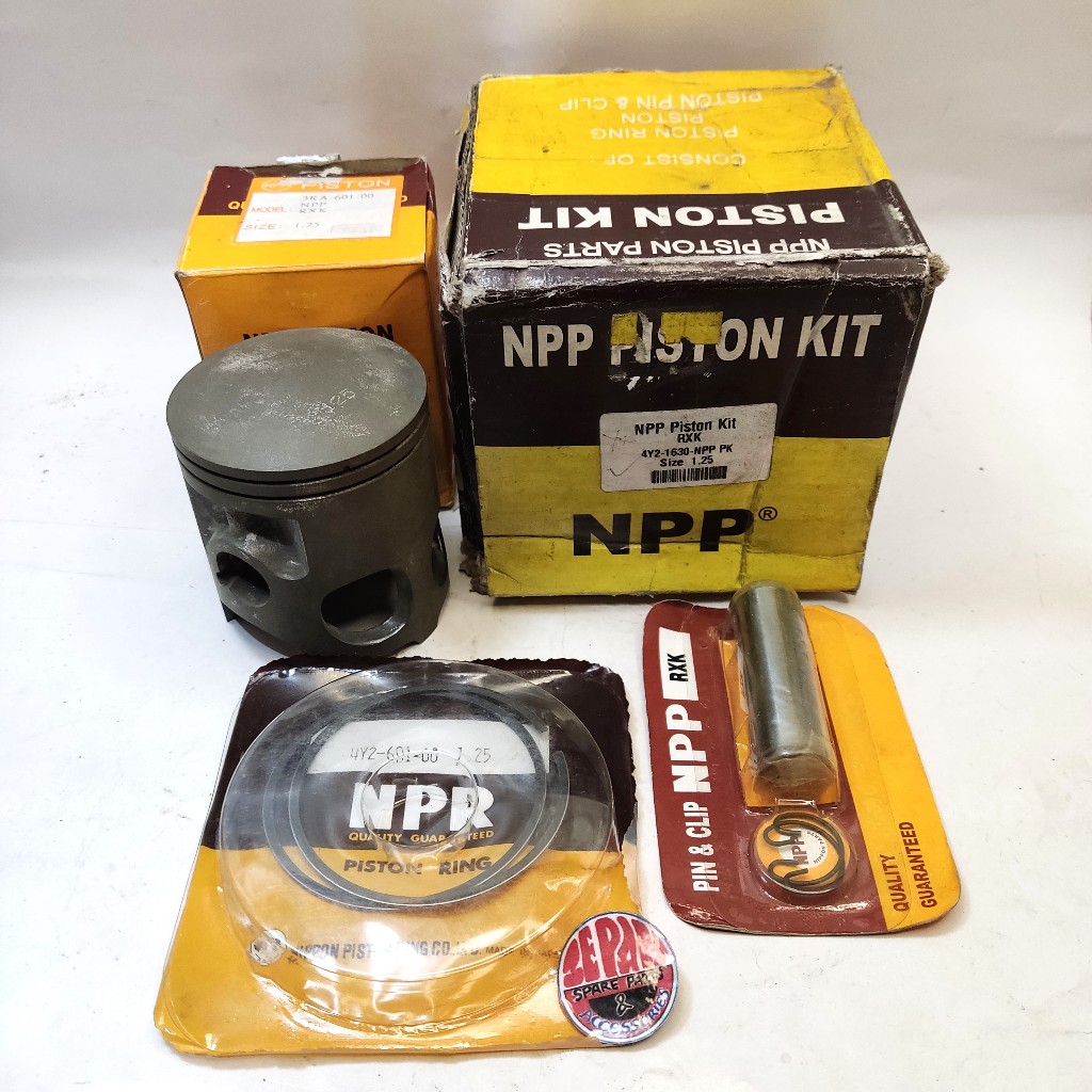 Seher Piston kit RX King Os 125 Piston Ring kit RXK Size 125
