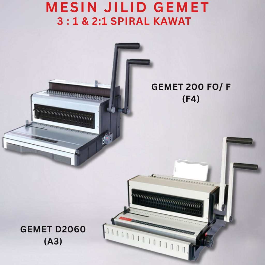 Mesin Jilid Gemet | Mesin Jilid Doubel Kawat | Mesin Jilid  Ring | Mesin Jilid Bending | Binding Mac