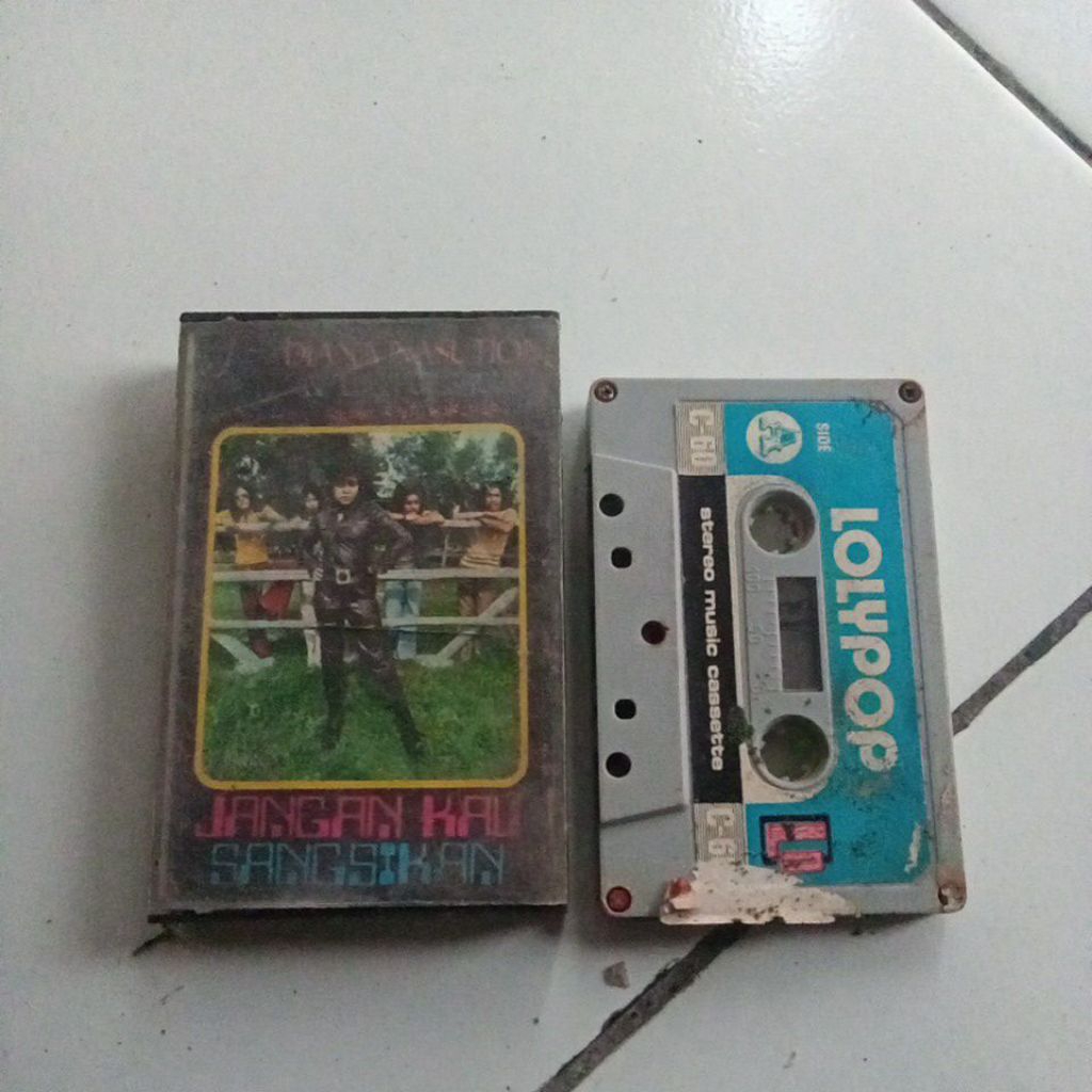 kaset tape Diana Nasution dan lolipop group