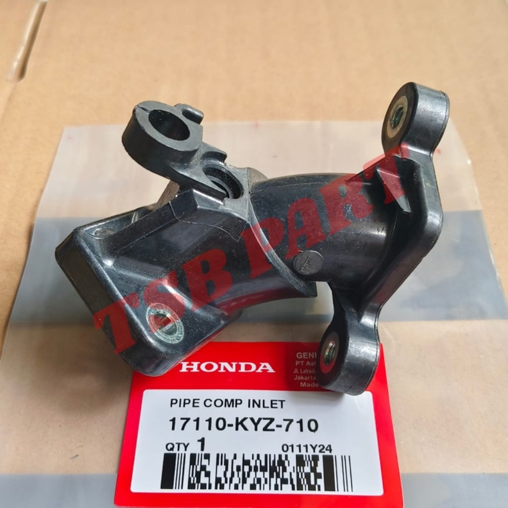 Intake manipol manipul mainfold maniful supra x 125 helm in fi 17110-KYZ-710 asli original