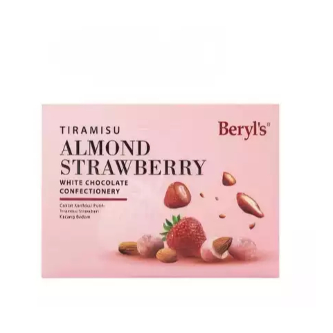 

Beryls Tiramisu Strawberry Almond White Chocolate Confectionery Coklat