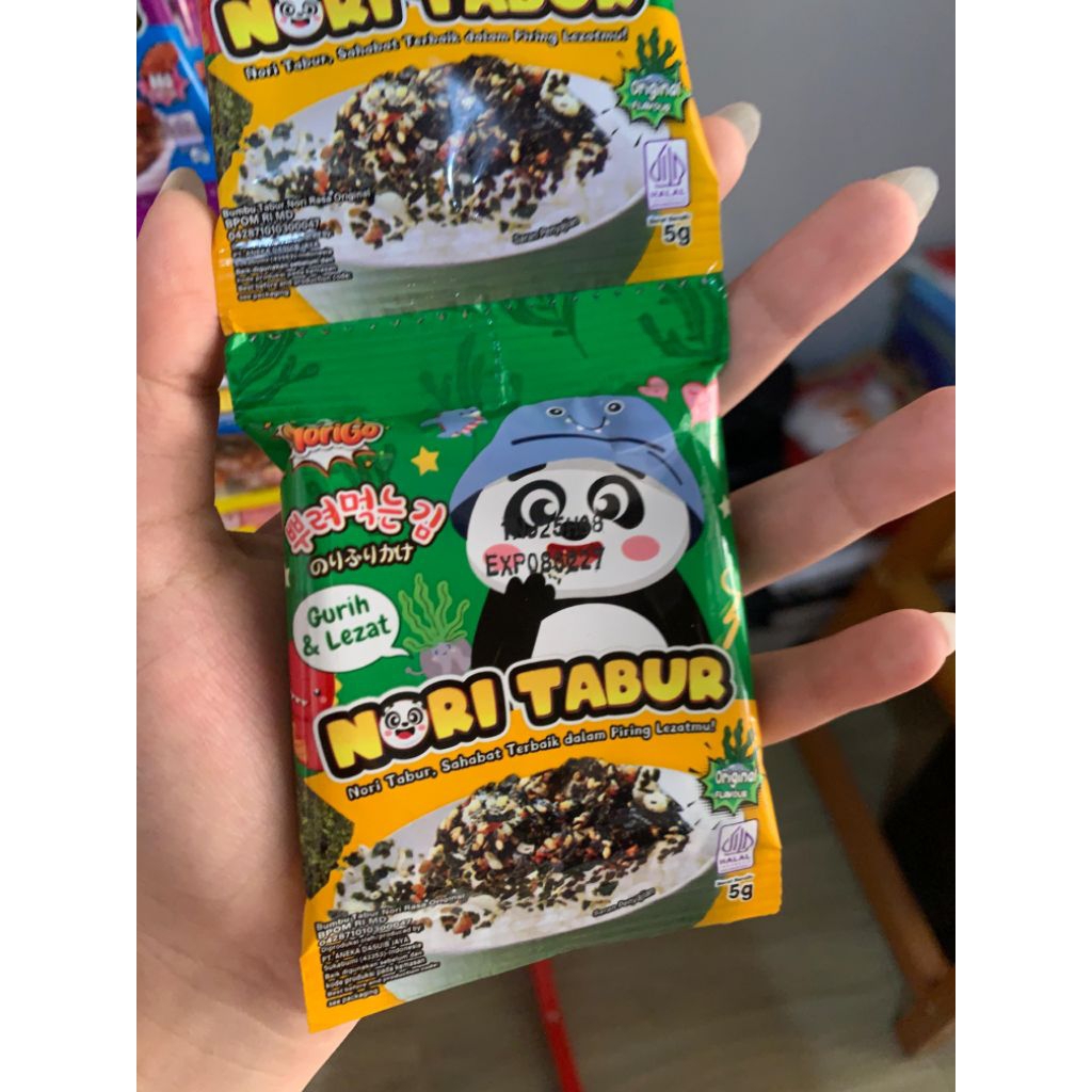 

Norigo Nori Tabur Sachet ukuran 5 g