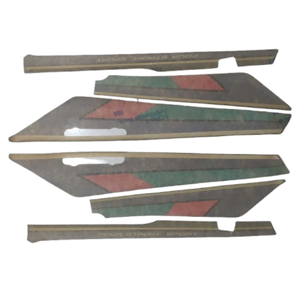 NOS ORIGINAL STRIPING STIKER STICKER GL PRO MAX 1993 93 ORISINIL ASLI