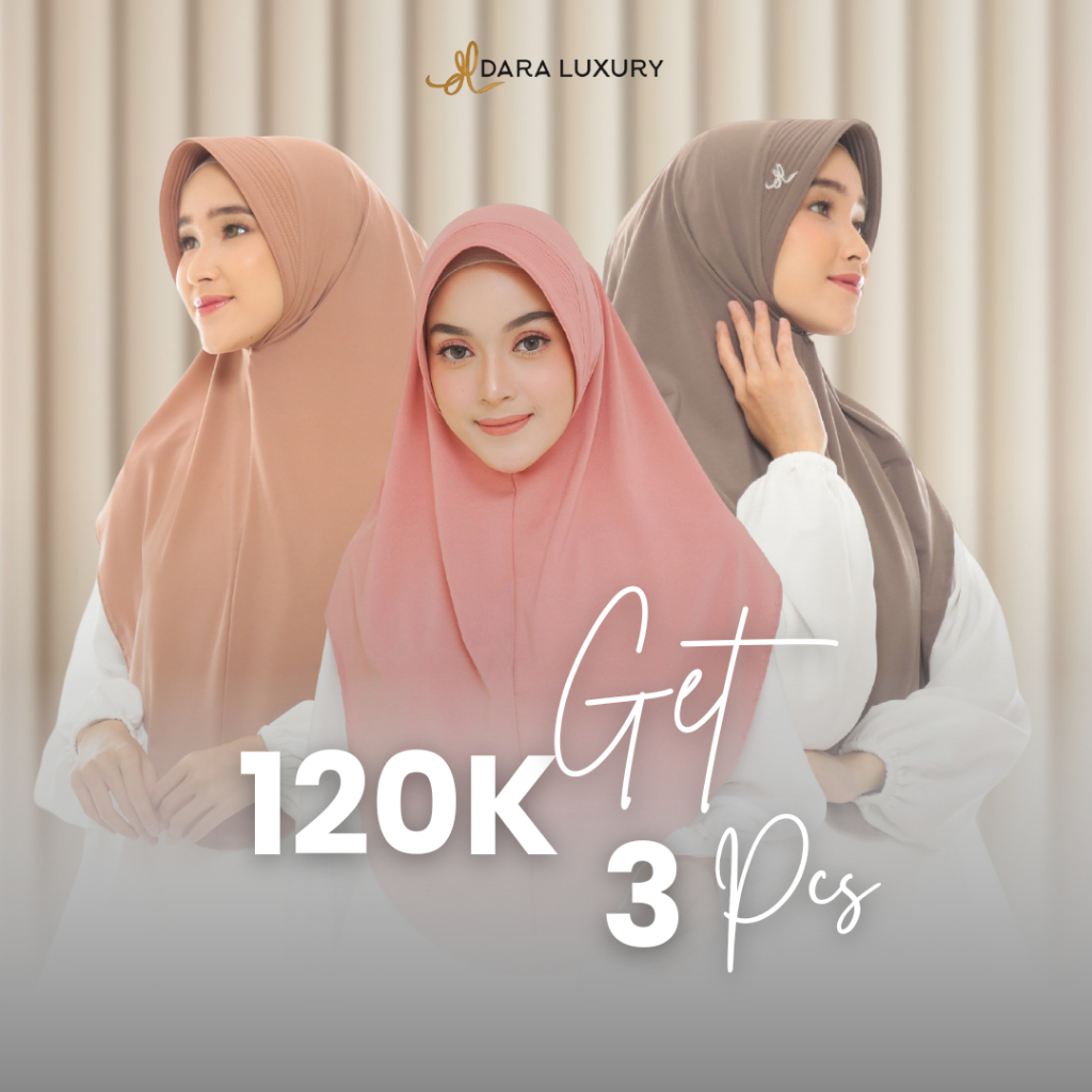 Dara Luxury | Namira New Colors | Hijab Khimar Jersey premium Jersey Premium