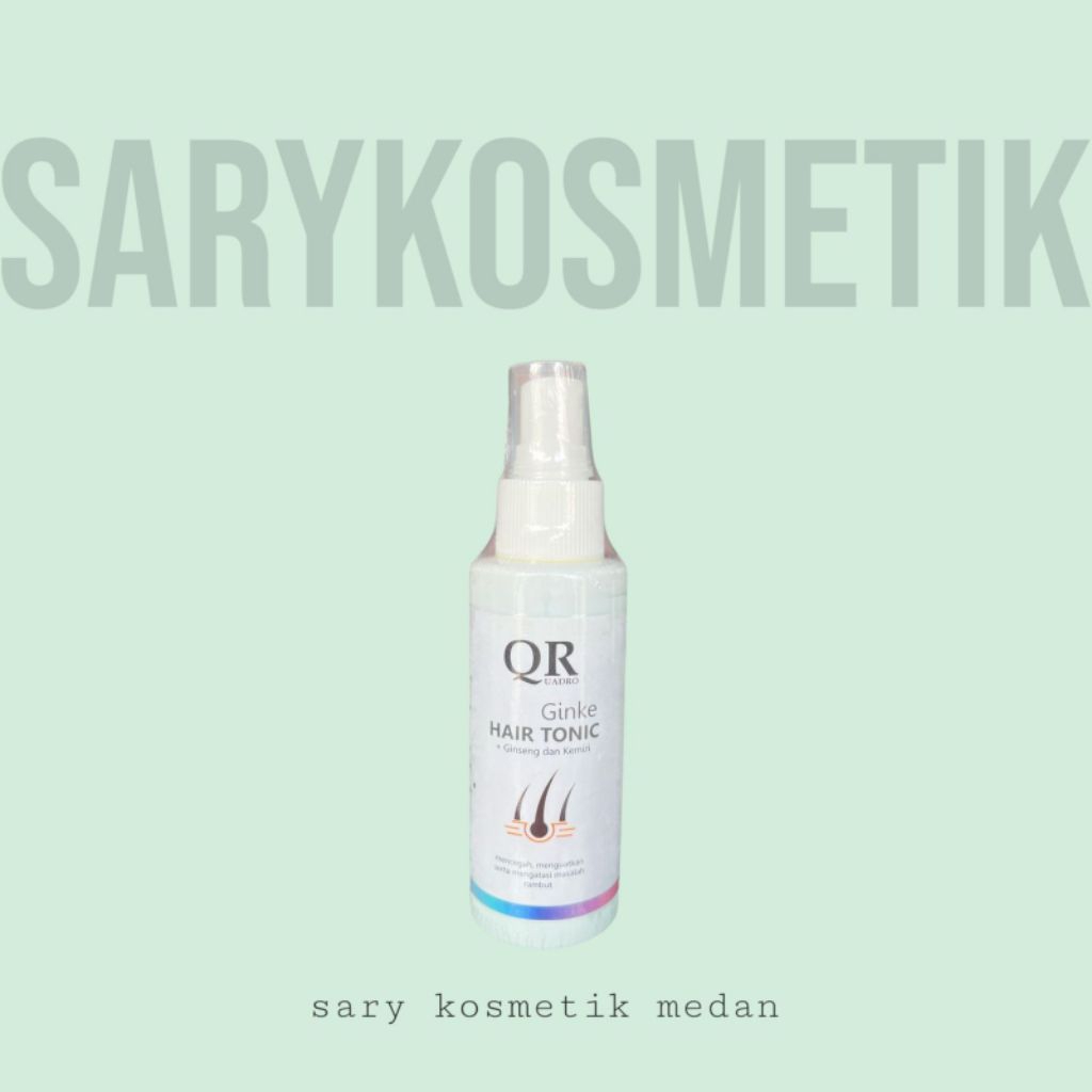 QUADRO HAIR TONIC GINGSENG 100 ml - ginke gingseng dan kemiri