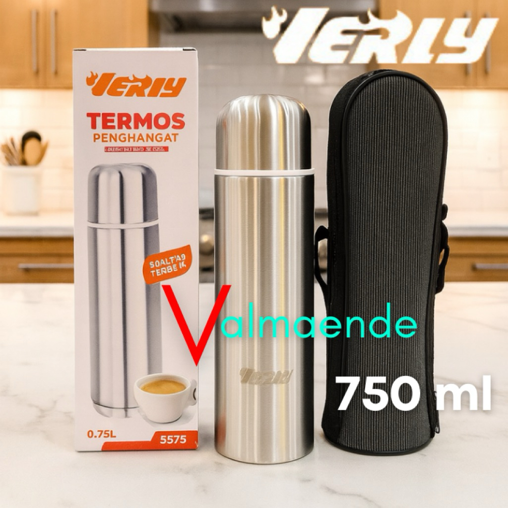 TERMOS Air Panas Dingin Stainless Steel Food Grade Tumbler 750ml VERLY 5175 THERMOS Include Tas