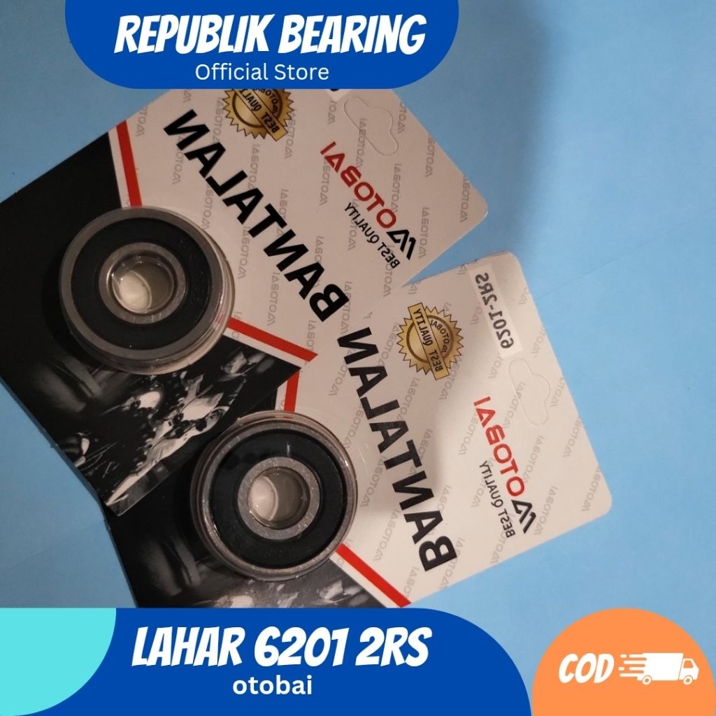 lahar 6201 2RS / bearing / laher / laker 6201 2RS otobai (min 2)