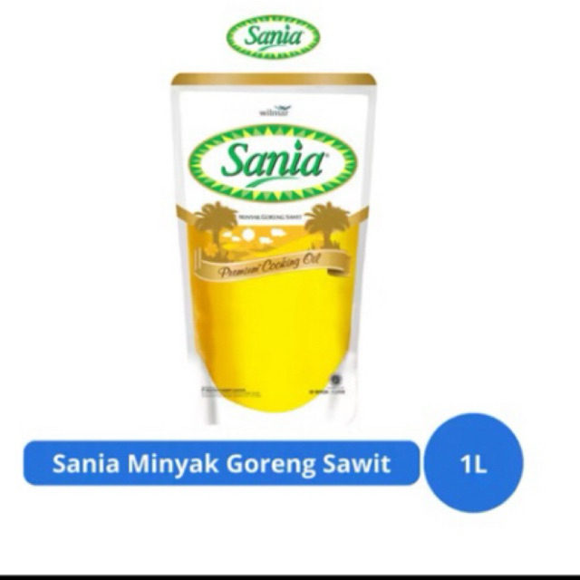 

Sania Minyak Goreng Sawit Premium Cooking Oil Pouch 1L