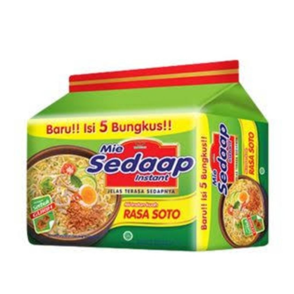 

Sedap Mie Instan Soto / Goreng Isi Bag 75 gr