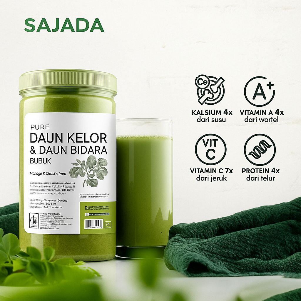 

Daun kelor serbuk organic 100% 150grm