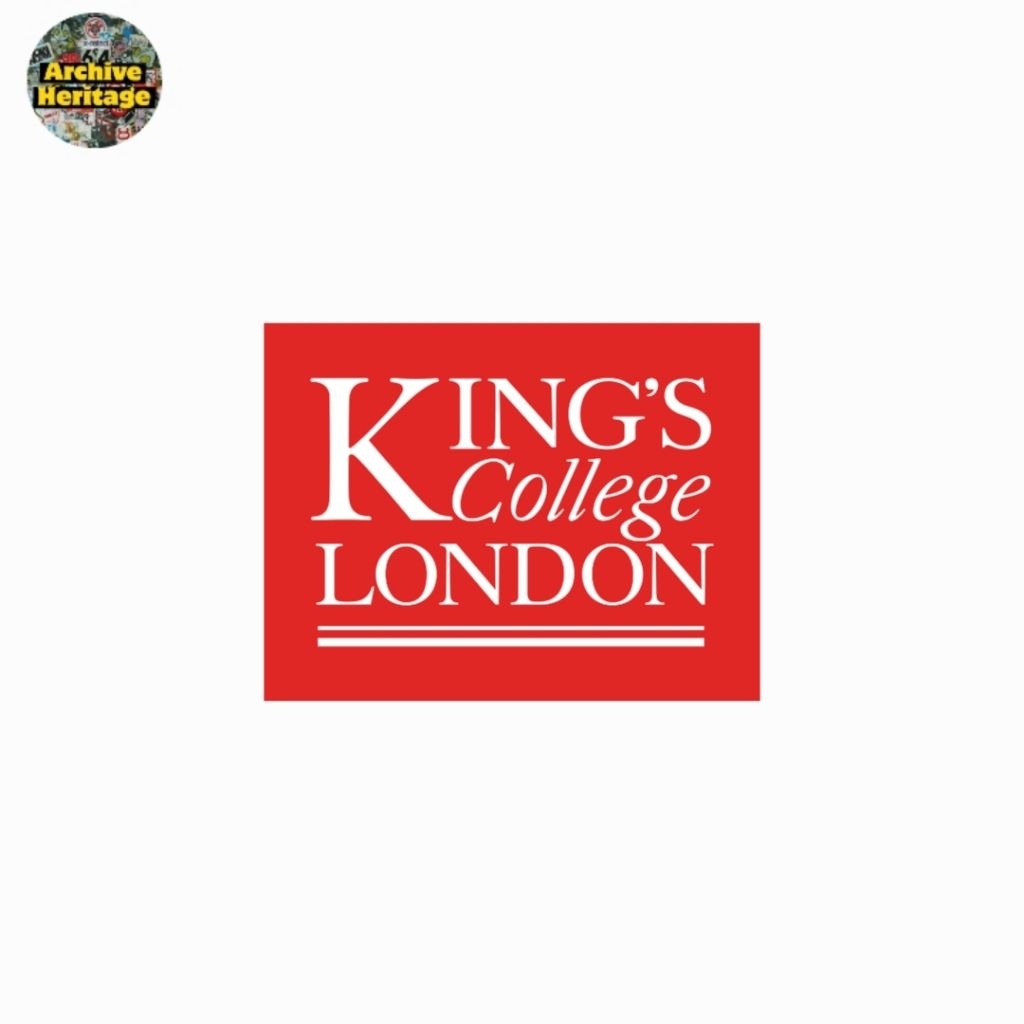 

sticker Kings Collage London KCL university uk campus universitas stiker