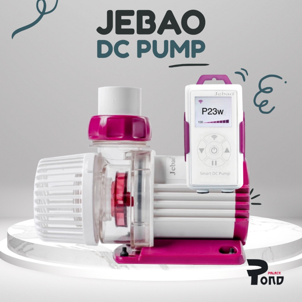 Water Smart Pump Jebao DCP Pompa Air Aquarium DC MDP 5000 Wifi LCD