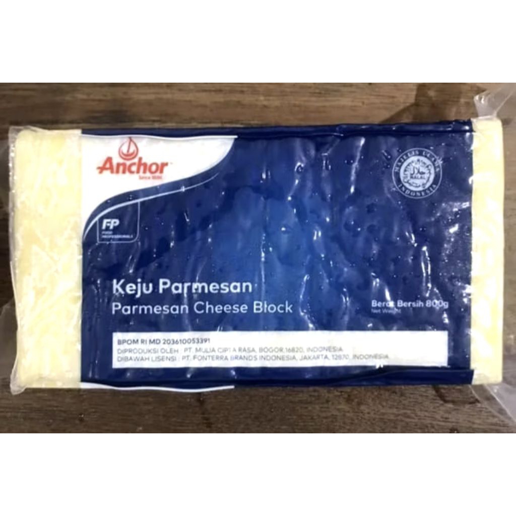 

ANCHOR PARMESAN CHEESE BLOK 800gr (Keju Parmesan Blok)