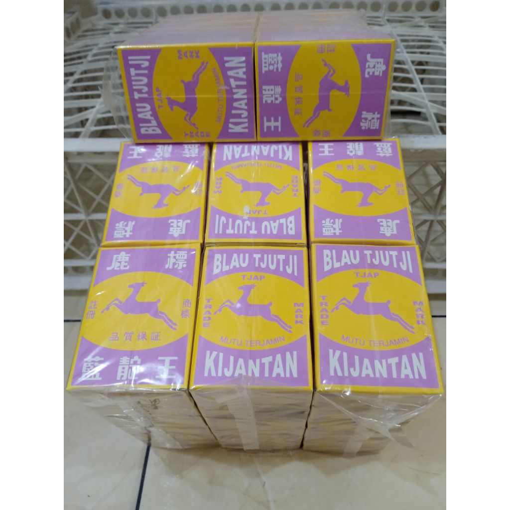 Blau cuci Kijantan isi 12pcs Blau Pembersih Baju Blau Tjutji