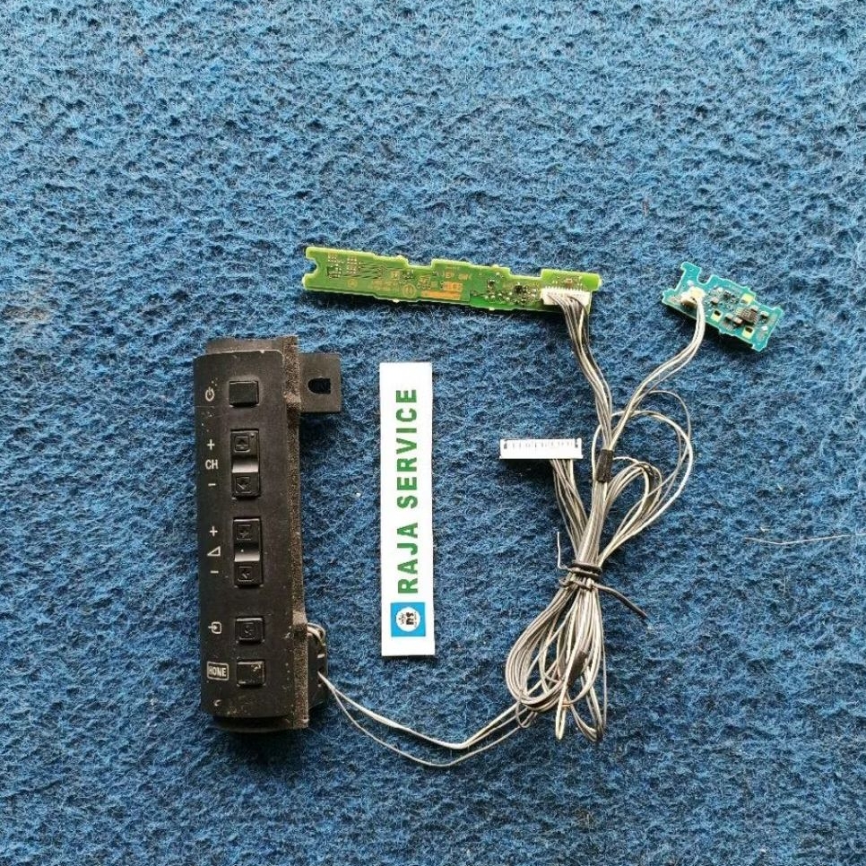 ir remote tv sony KDL-32EX720 sensor remot tombol manual