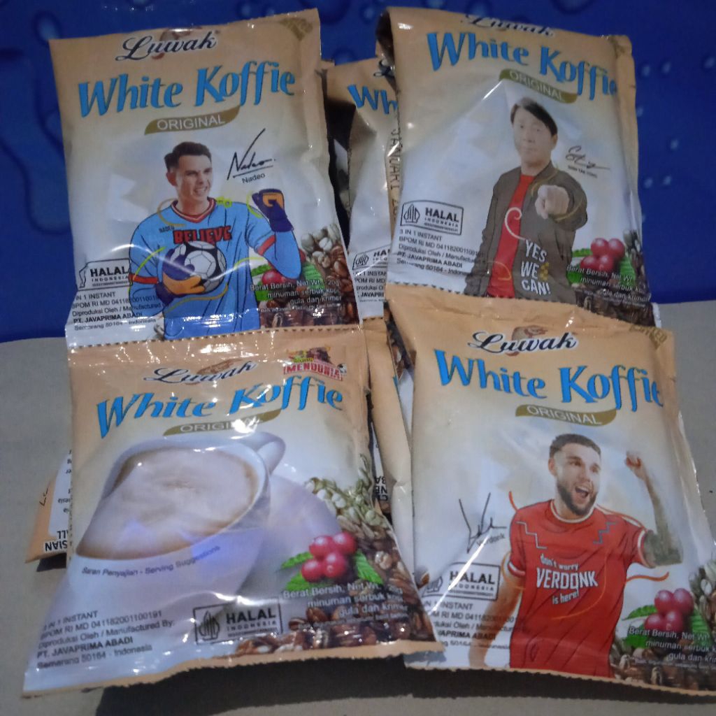 

Luwak white koffie renceng