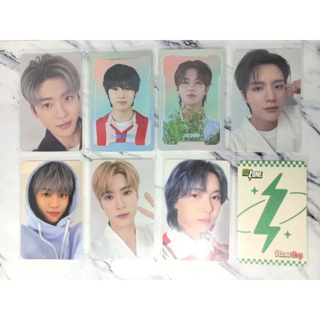 [READY/BACA DESKRIPSI] AAB PHOTOCARD SPECIAL CARD SPC JENO SAKUYA PIZZA BOY WHITE ROYAL RPC RANDOM P