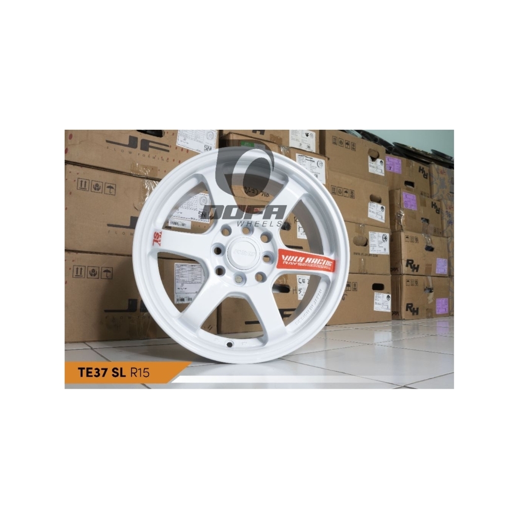 Volk Rays TE37 SL White Gloss