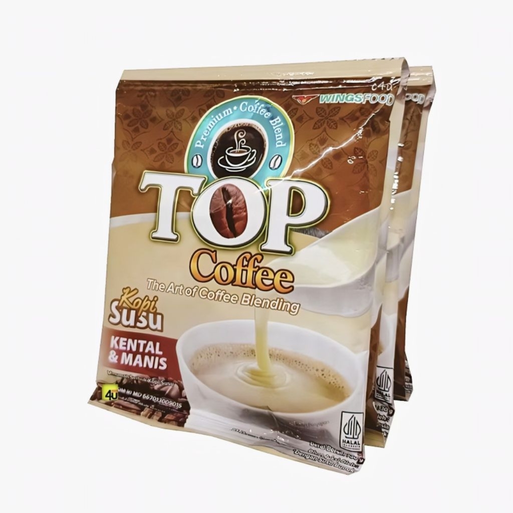 

Top Coffee Kopi Susu Kental & Manis 360 gr ( 12 Pcs x 30 gr )