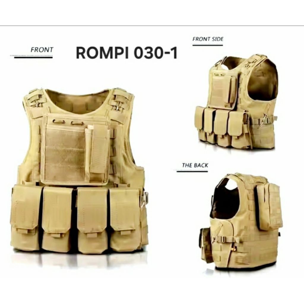 rompi/bodyvest import body vest rompi tactical army