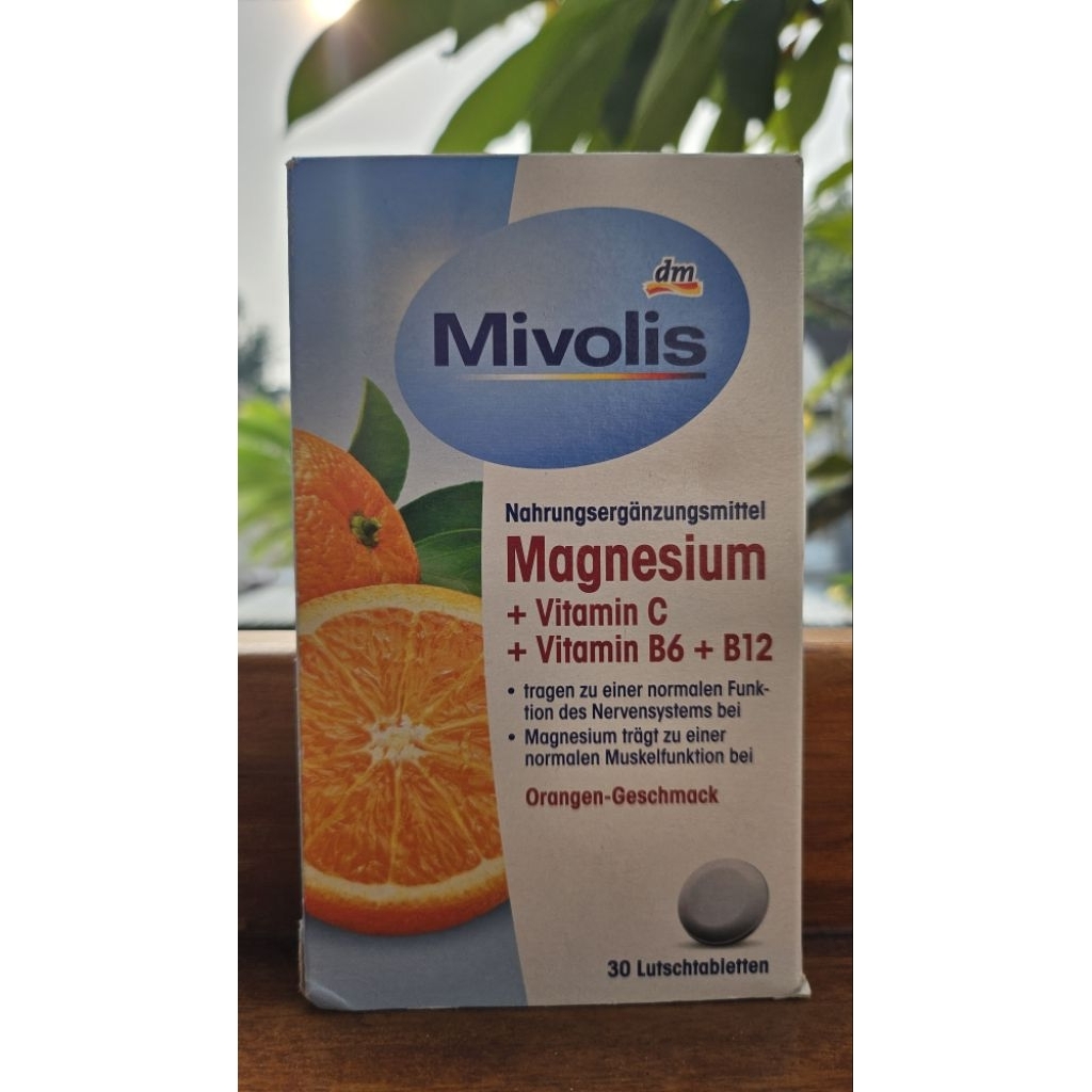 Mivolis Magnesium + Vitamin C + Vitamin B6 + B12