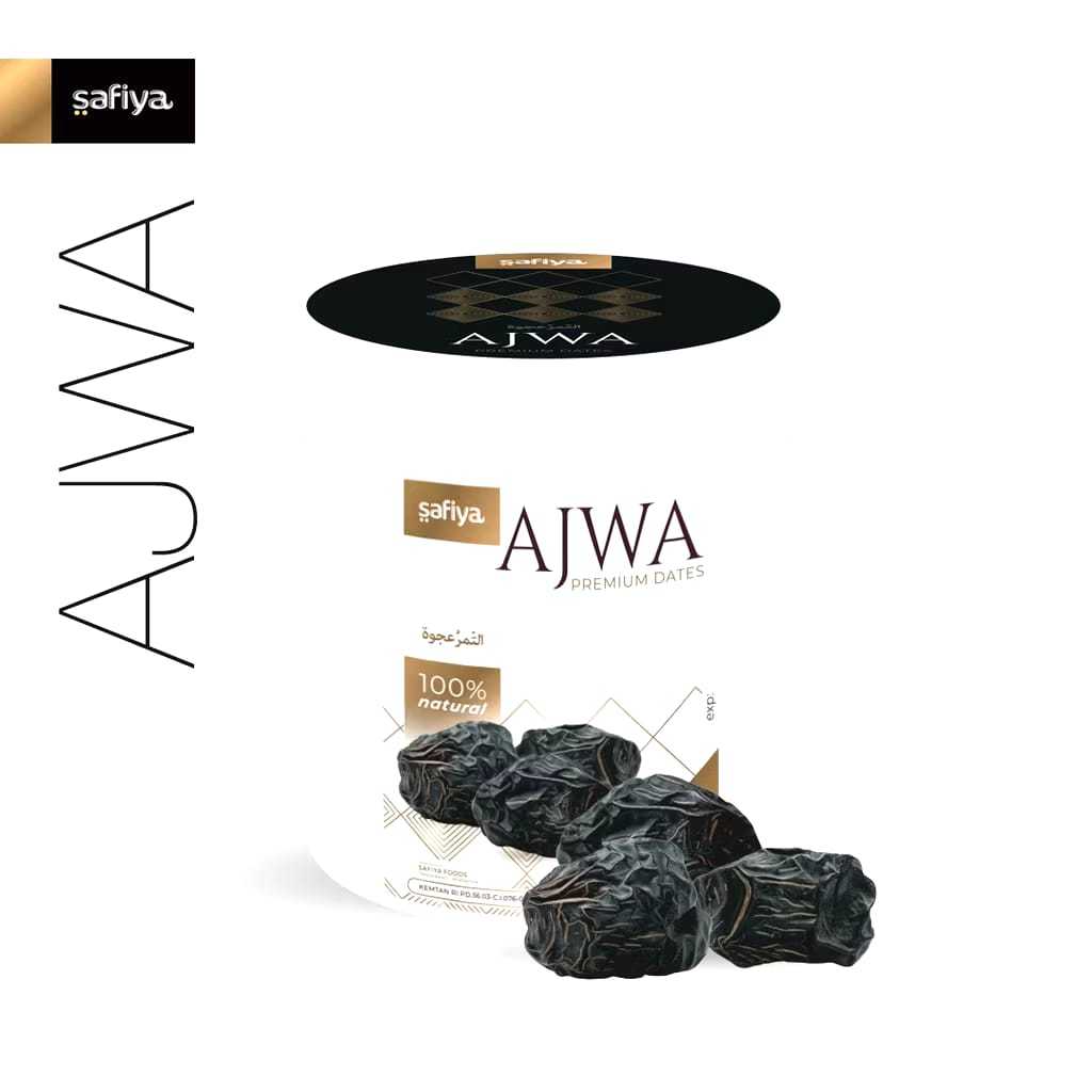 

Safiya Kurma Ajwa Ember 850 Gram Kurma Madinah Nabi Original