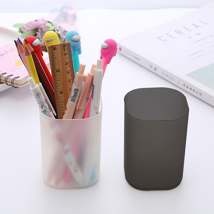 

Tempat Alat Tulis Transparan Desk Organizer Tabung Transparan Unik Aesthetic