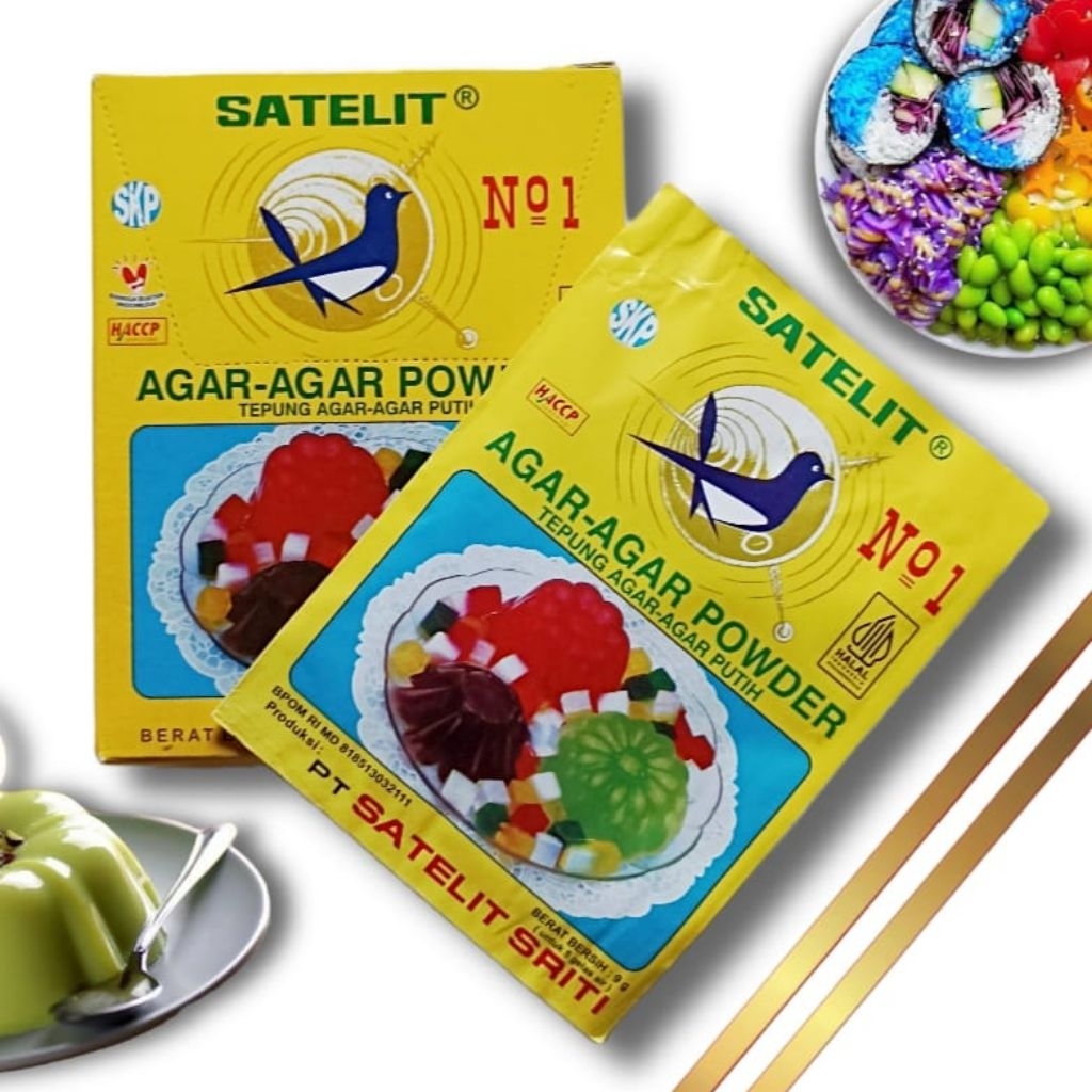 

Tepung Agar Agar Powder Satelit No.1