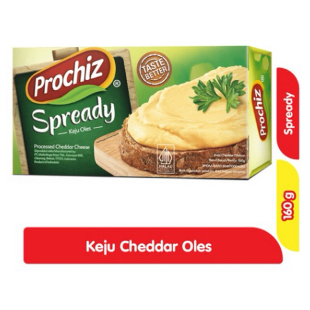 PROCHIZ SPREADY KEJU OLES 160gr/KEJU OLES PROCHIZ/PROCHIZ SPREADY KEJU OLES ORIGINAL/KEJU OLES MURAH