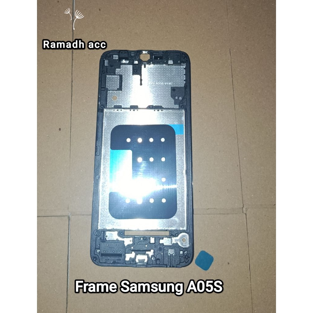 FRAME LCD TULANG TENGAH SAMSUNG A05S TATAKAN MESIN