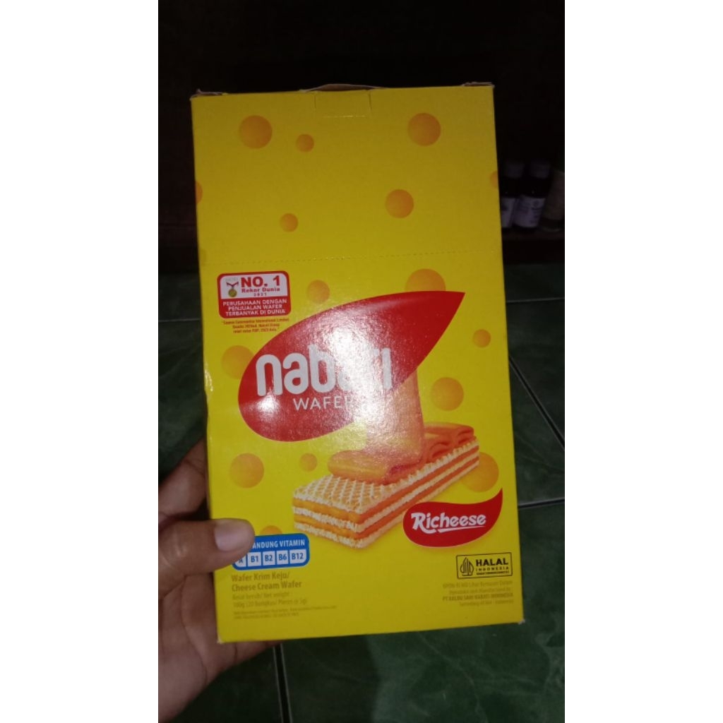 

nabati wafer 100gram isi 20pcs